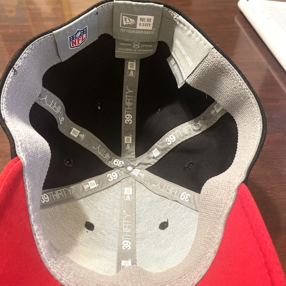 ATLANTA‎ FALCONS NEW ERA 39THIRTY FLEXBAND FITTED MEDIUM LARGE